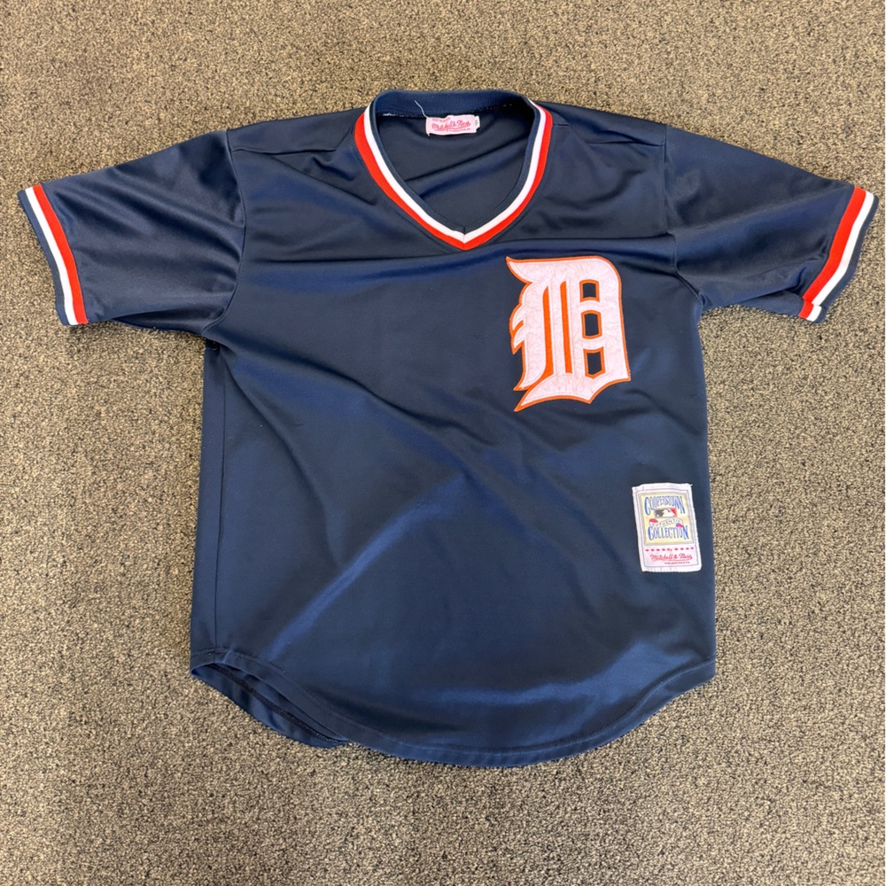 Detroit Tigers Trammel #3 Jersey cooperstown collection